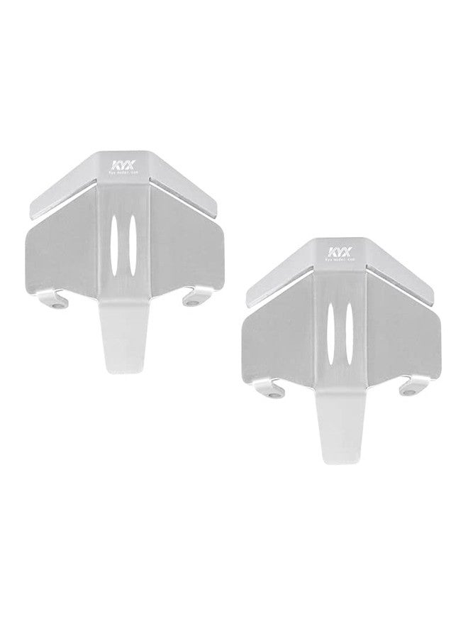 KYX Racing Stainless Steel Front Rear Axle Guard Upgrades Accessories for 1/18 RC Crawler Car Axial UTB18 Capra Unlimited Trail Buggy - Image 3